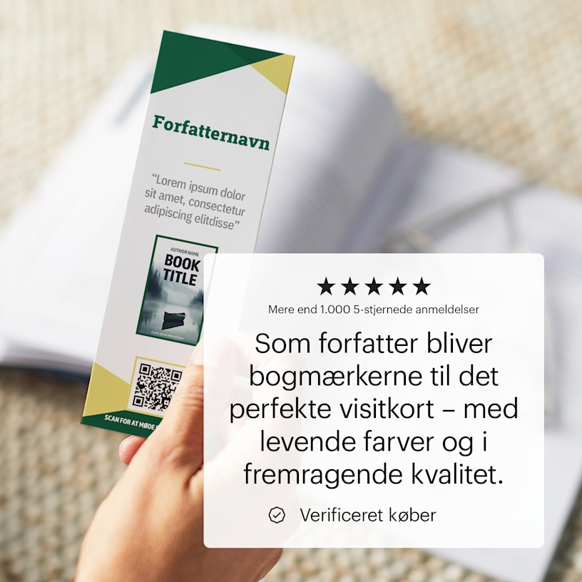 Bogmærker med tryk