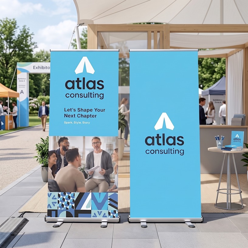 Outdoor Pull Up Banners