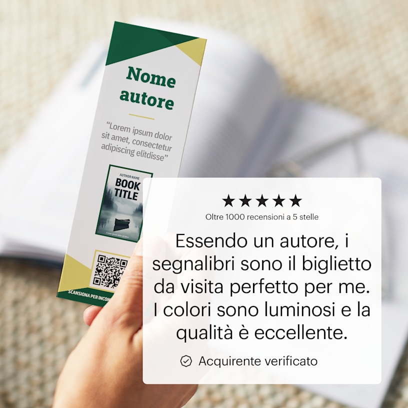 Segnalibri personalizzati