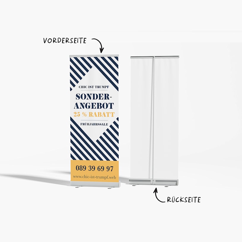 Roll-Up- & Pop-Out-Banner