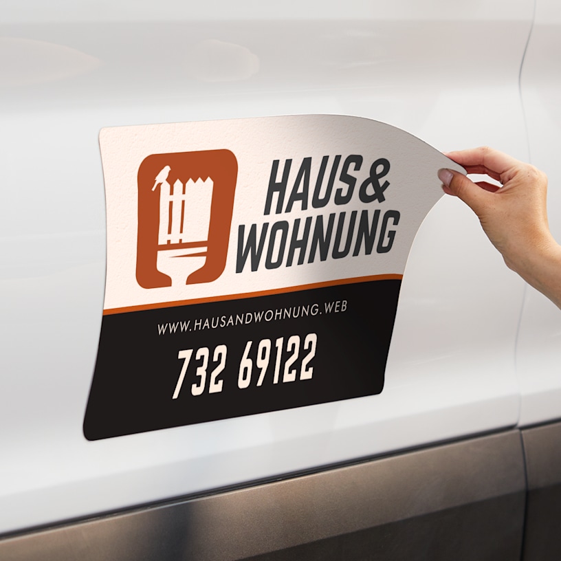 Auto-Magnetschilder