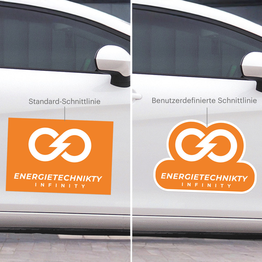 Personalisierbare Autotürmagnete