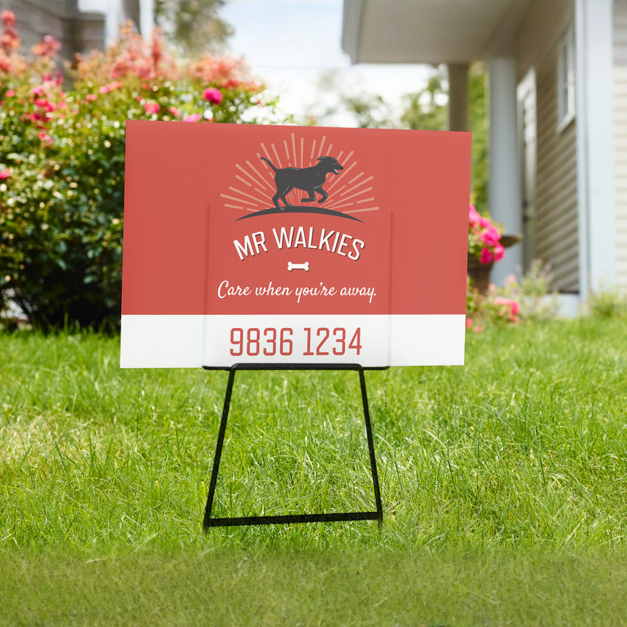 Lawn Sign Stands