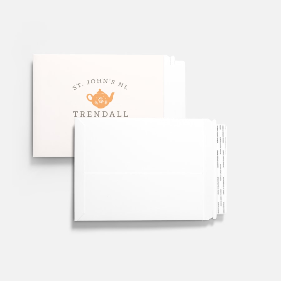 Rigid mailers printing 