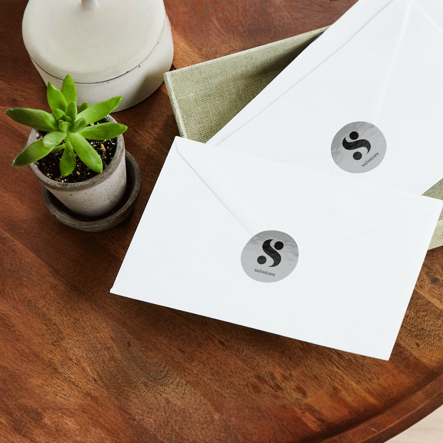 Wedding sticker seals