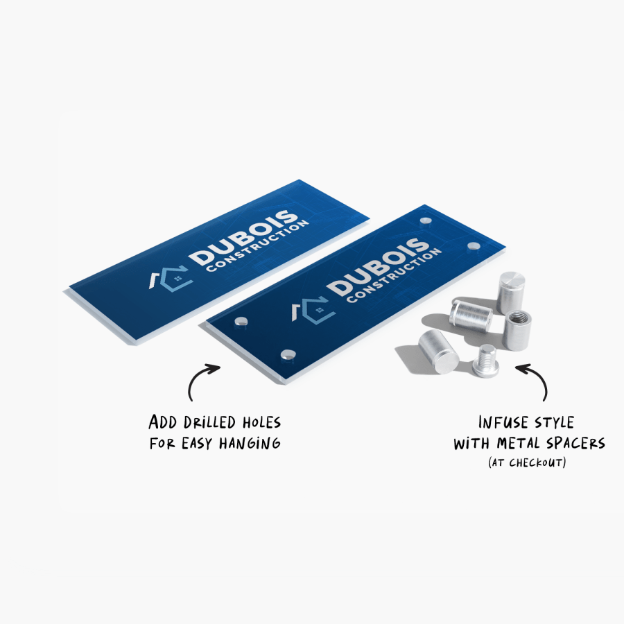 acrylic signs board Canada