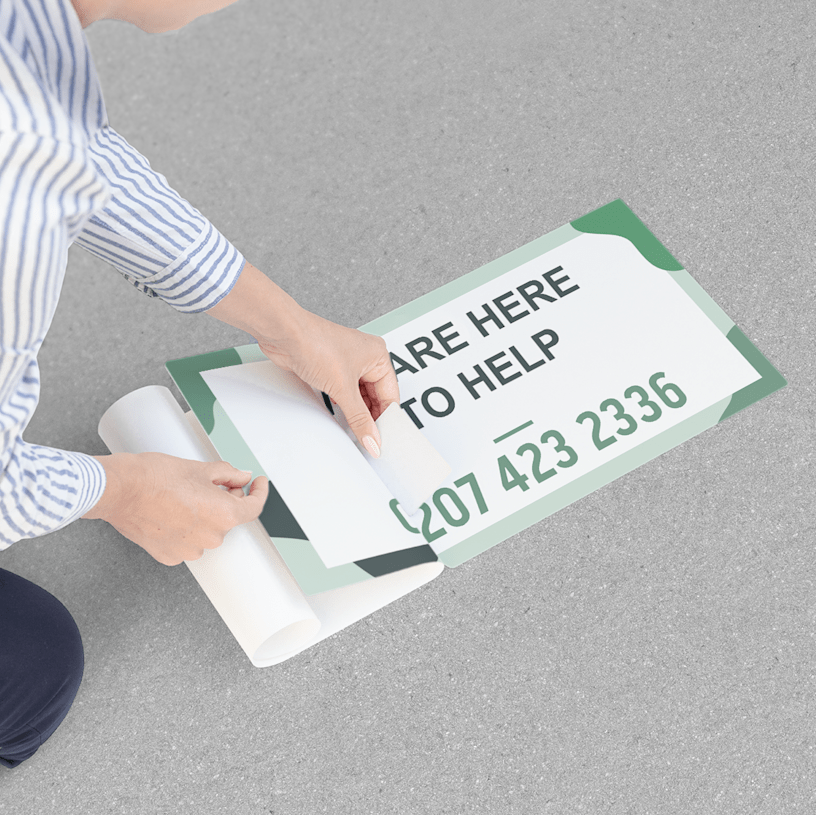 floor stickers canada