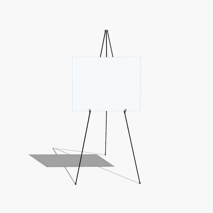 floor standing easels canada
