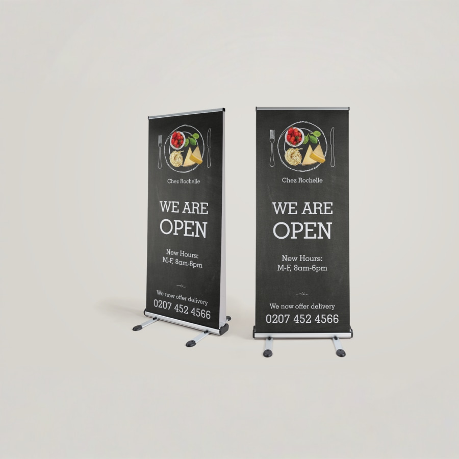 Outdoor Pull Up Banners
