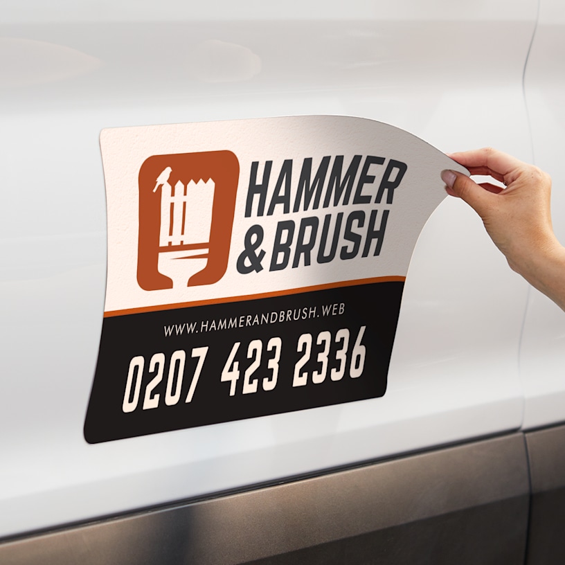 Magnetic Car Door Signs