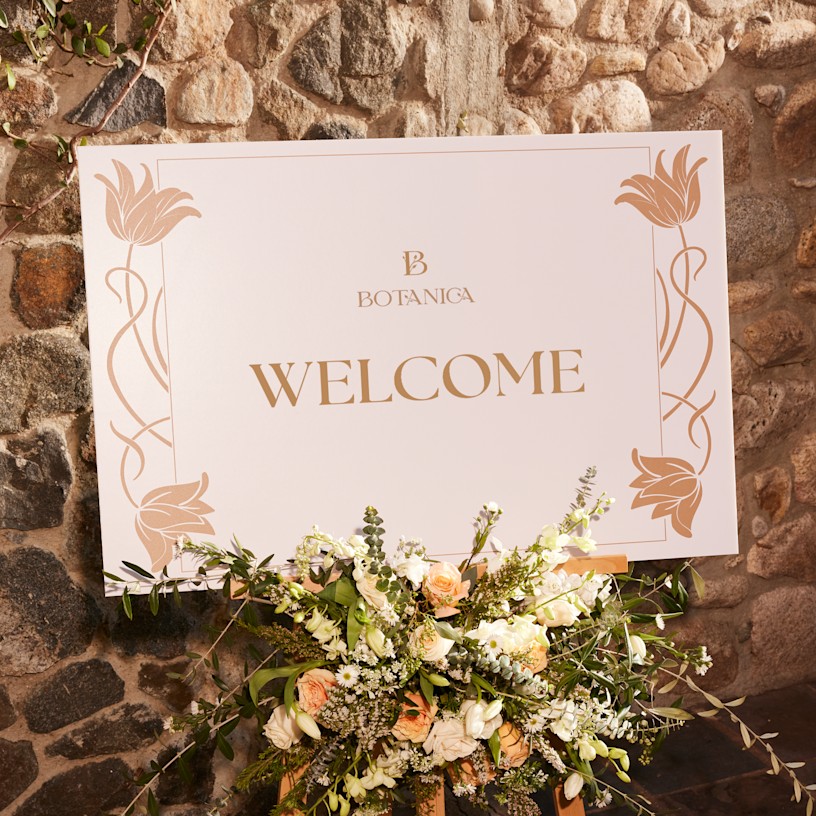 Custom Welcome Signs Printing For Business VistaPrint UK