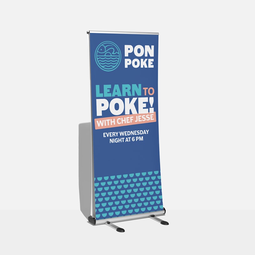 Outdoor Retractable Banner