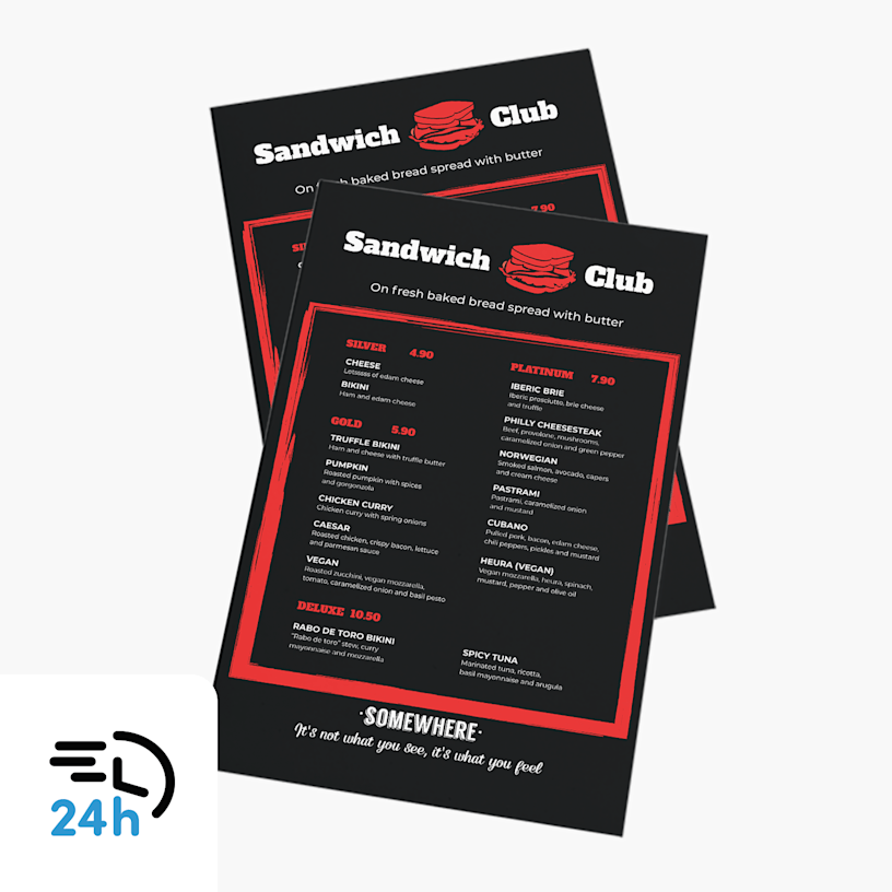 Example 1 of selected product