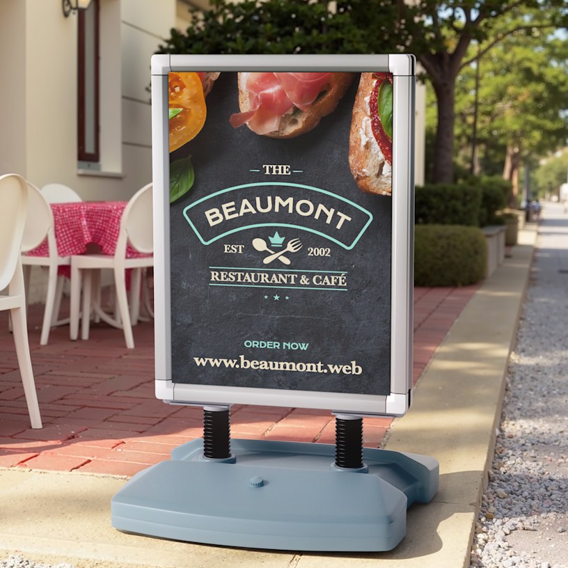 Waterbase Pavement Signs | VistaPrint