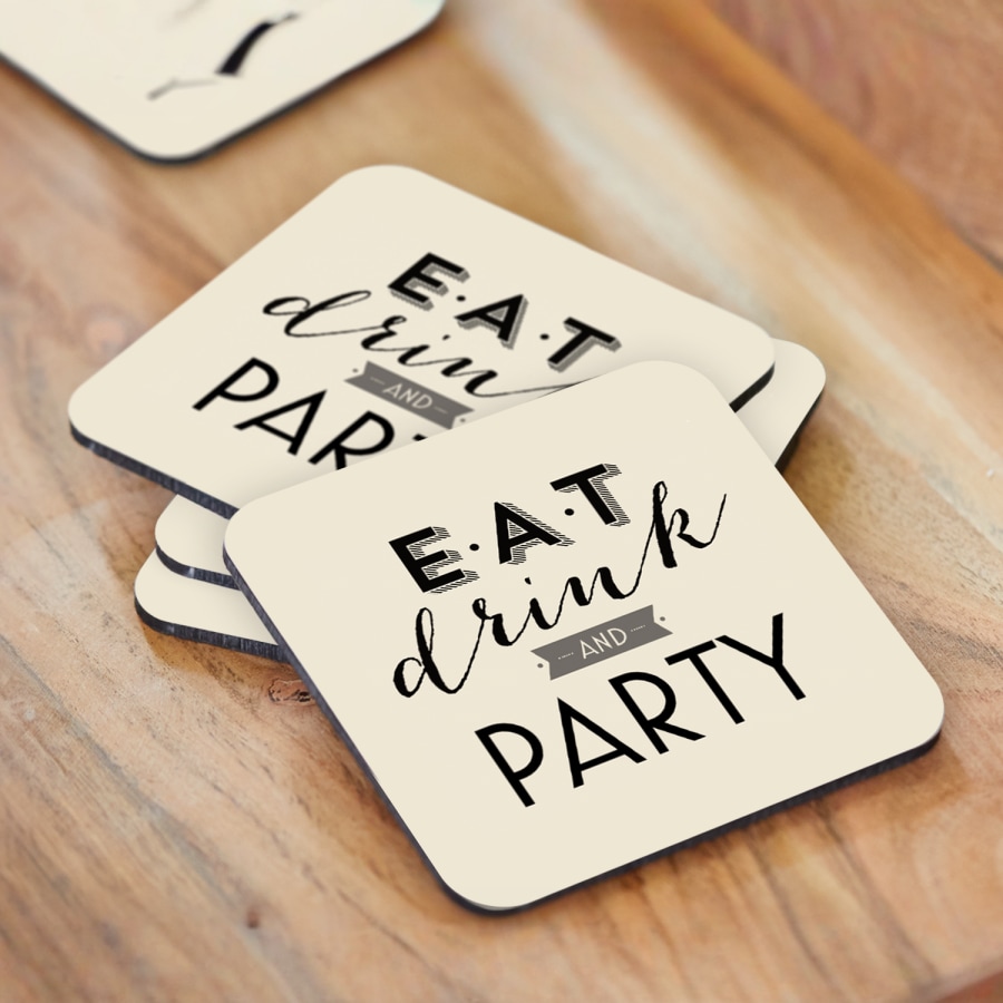 Custom photo coasters