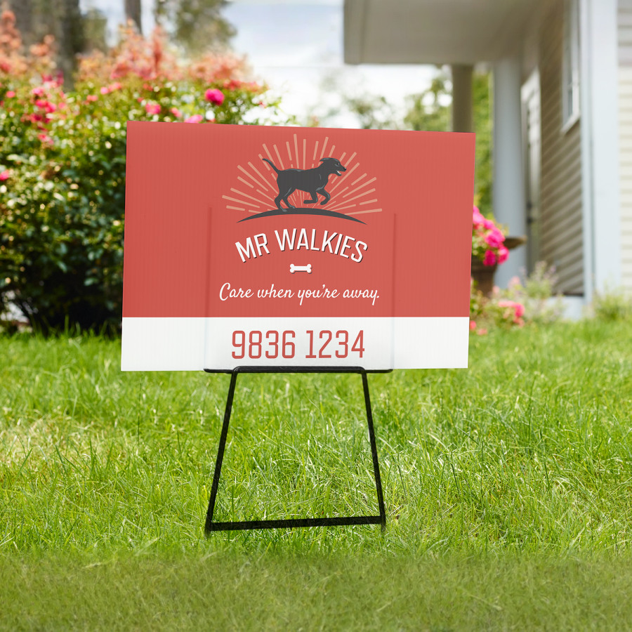 Lawn Sign Stands