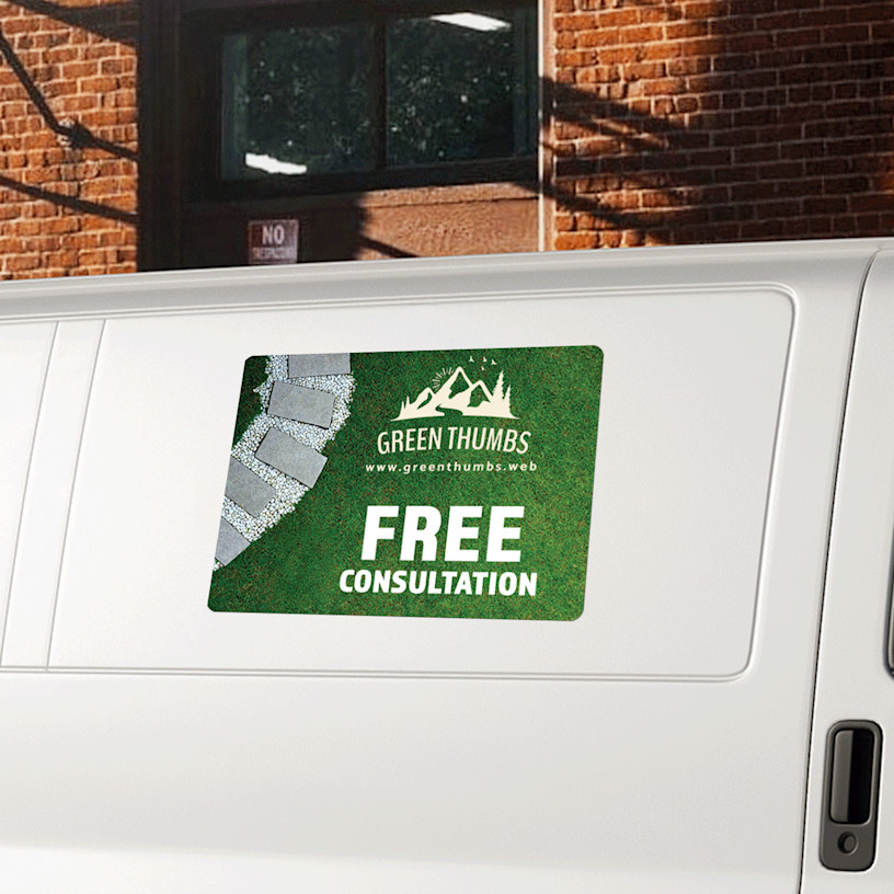 magnetic signs for vehicles