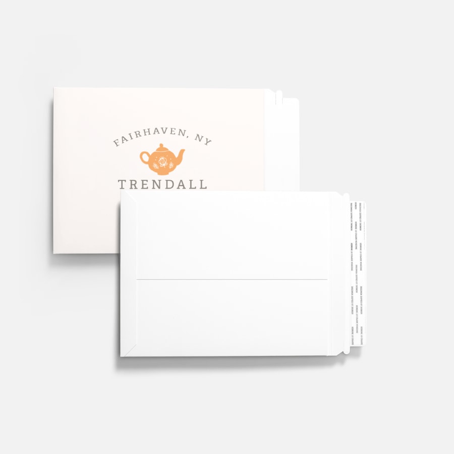 Rigid mailers printing 