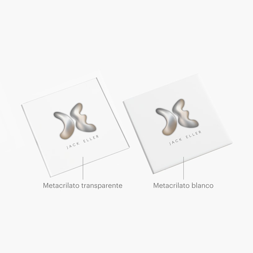 diferencia entre un cartel de metacrilato transparente y uno opalino 