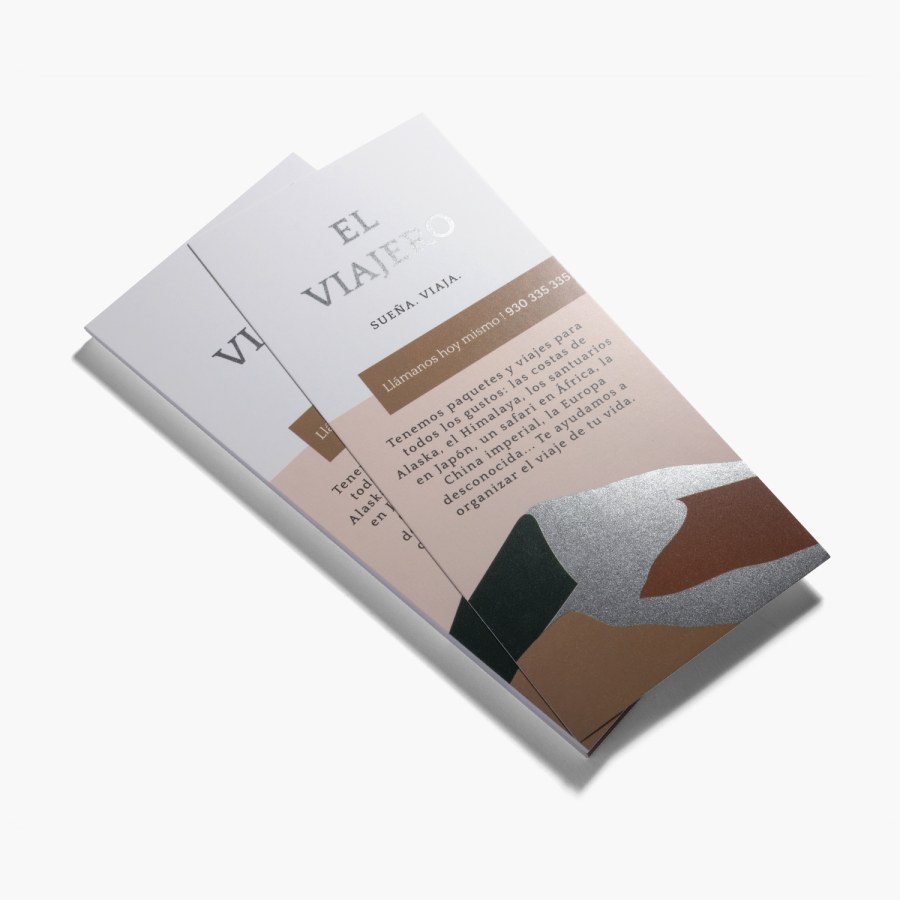 tarjetas informativas color azul oscuro para inmobiliarias