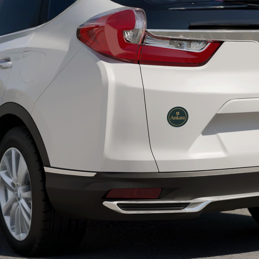 Editor de calcomanías para auto