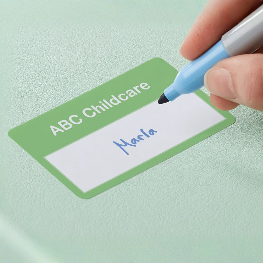 etiquetas para nombres personalizadas