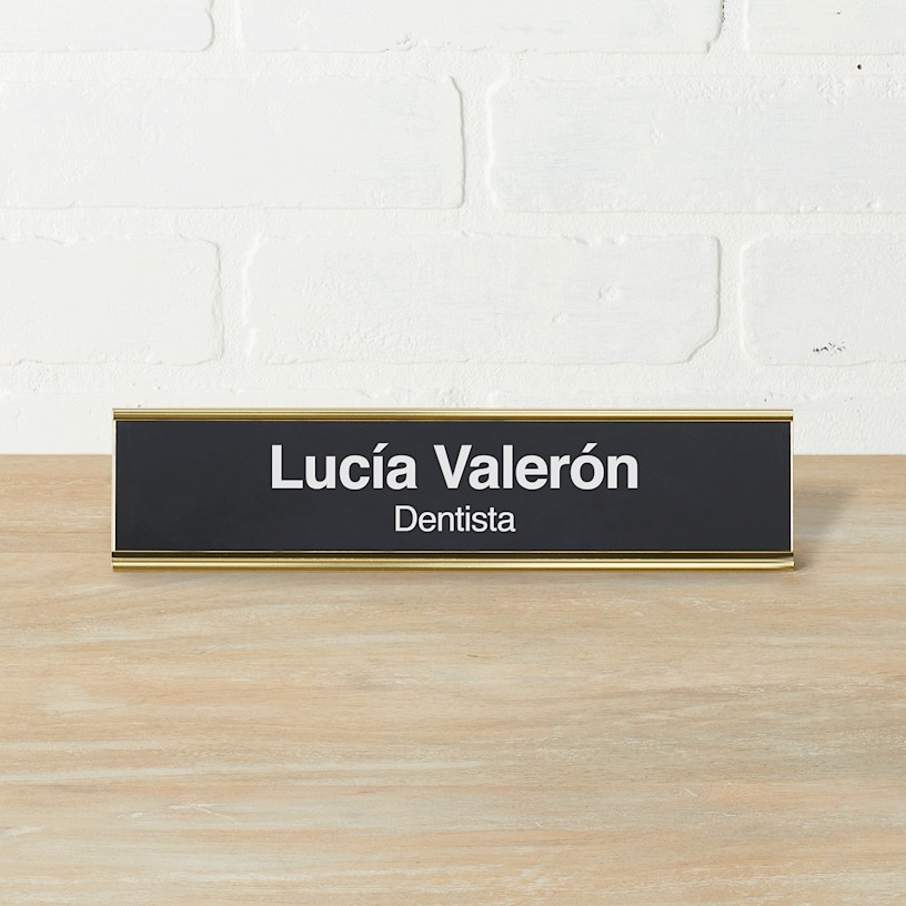 custom name plates