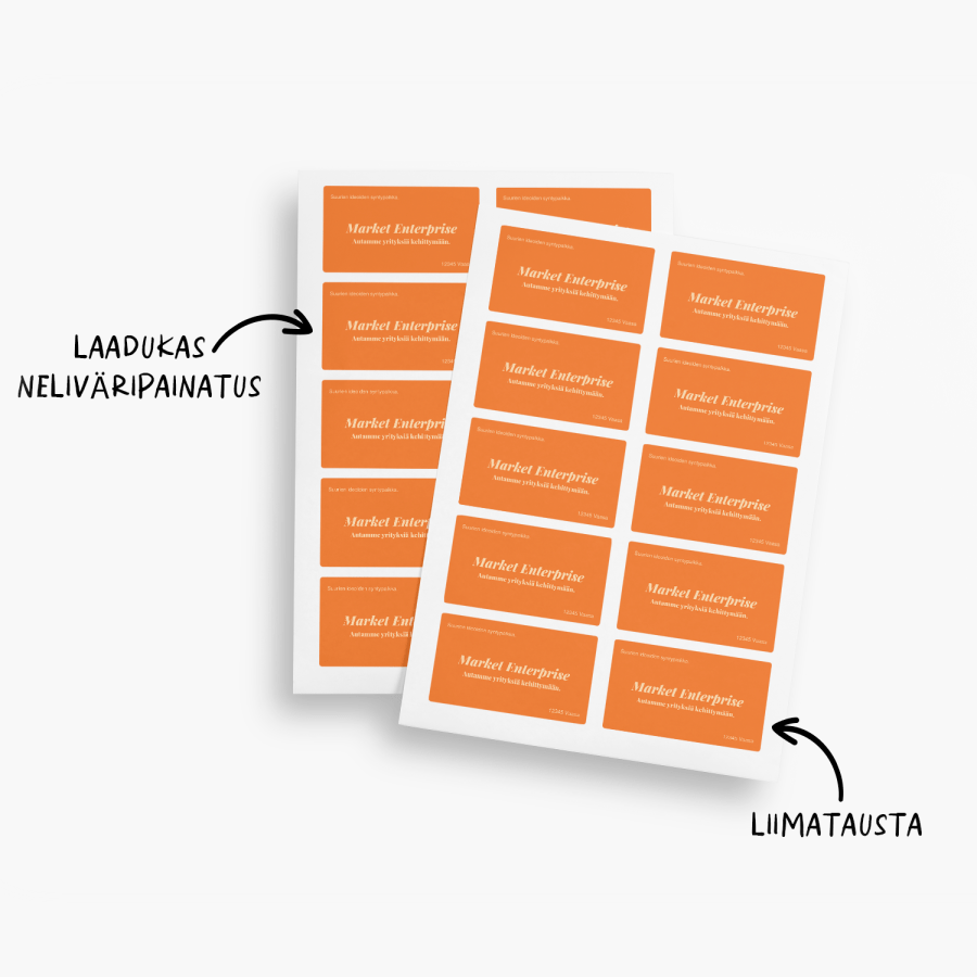 Esimerkki 5 valitusta tuotteesta