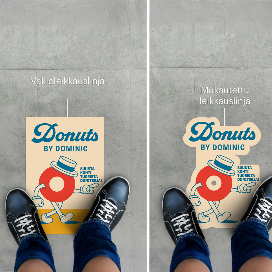 Esimerkki 6 valitusta tuotteesta