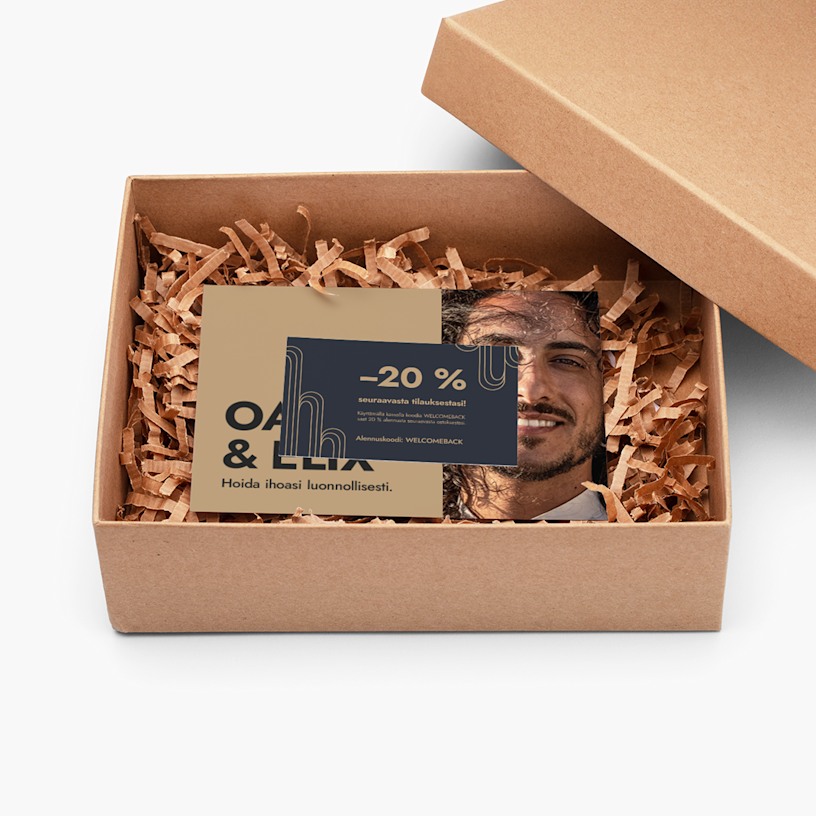 Esimerkki 1 valitusta tuotteesta