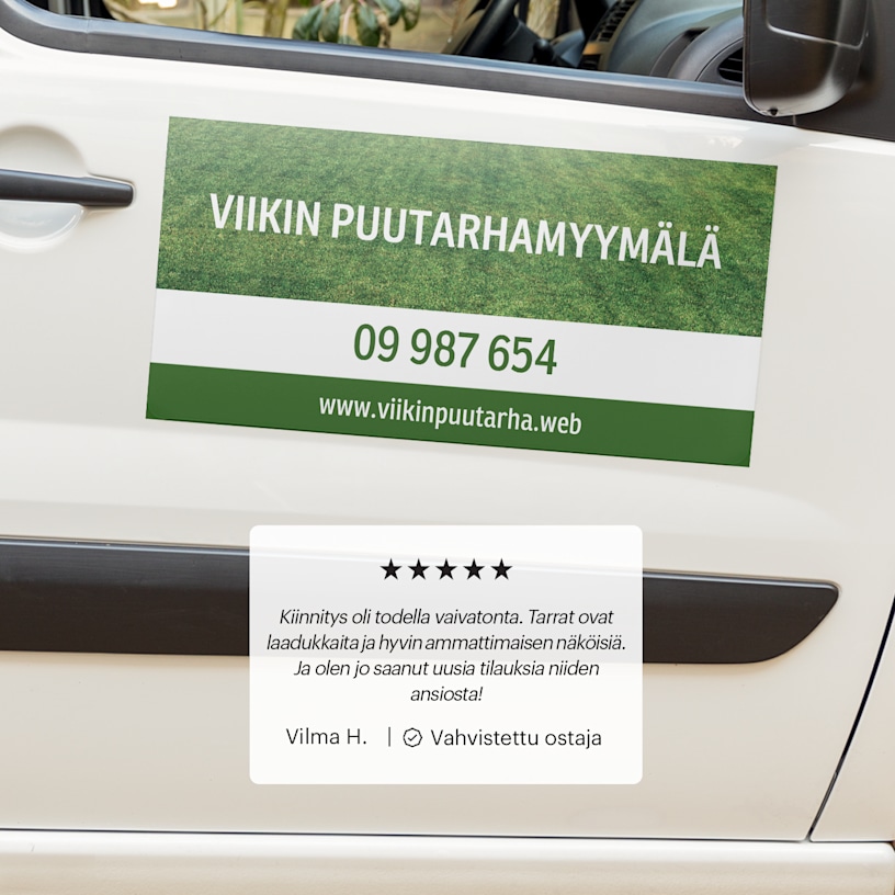 Esimerkki 4 valitusta tuotteesta