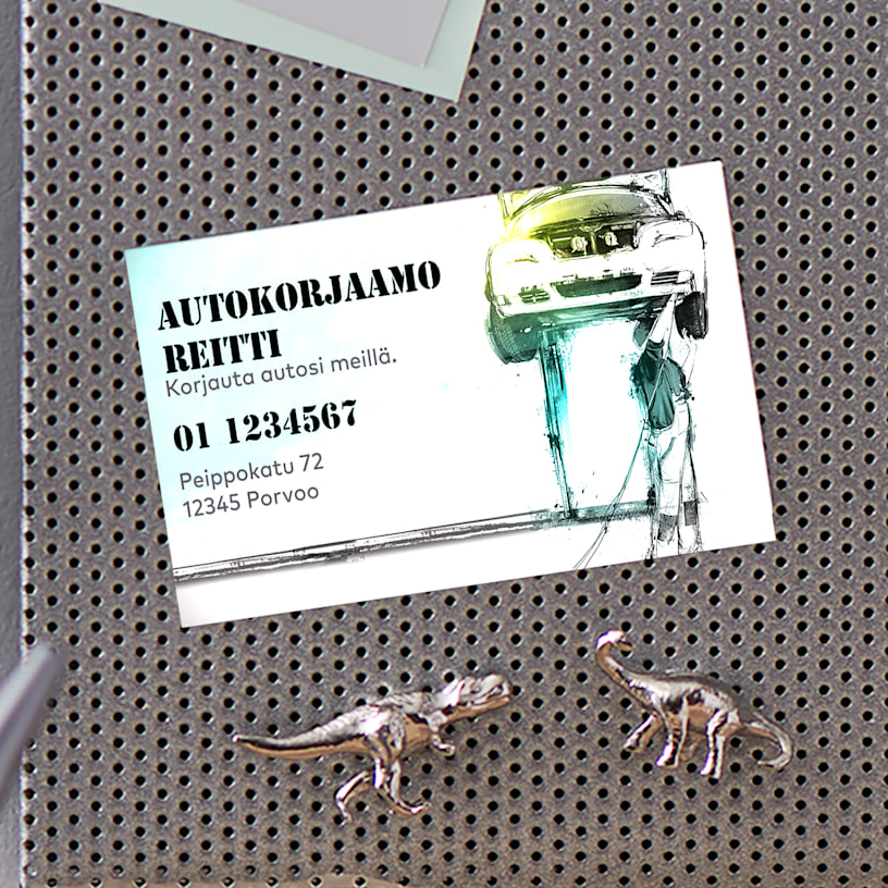 Esimerkki 1 valitusta tuotteesta