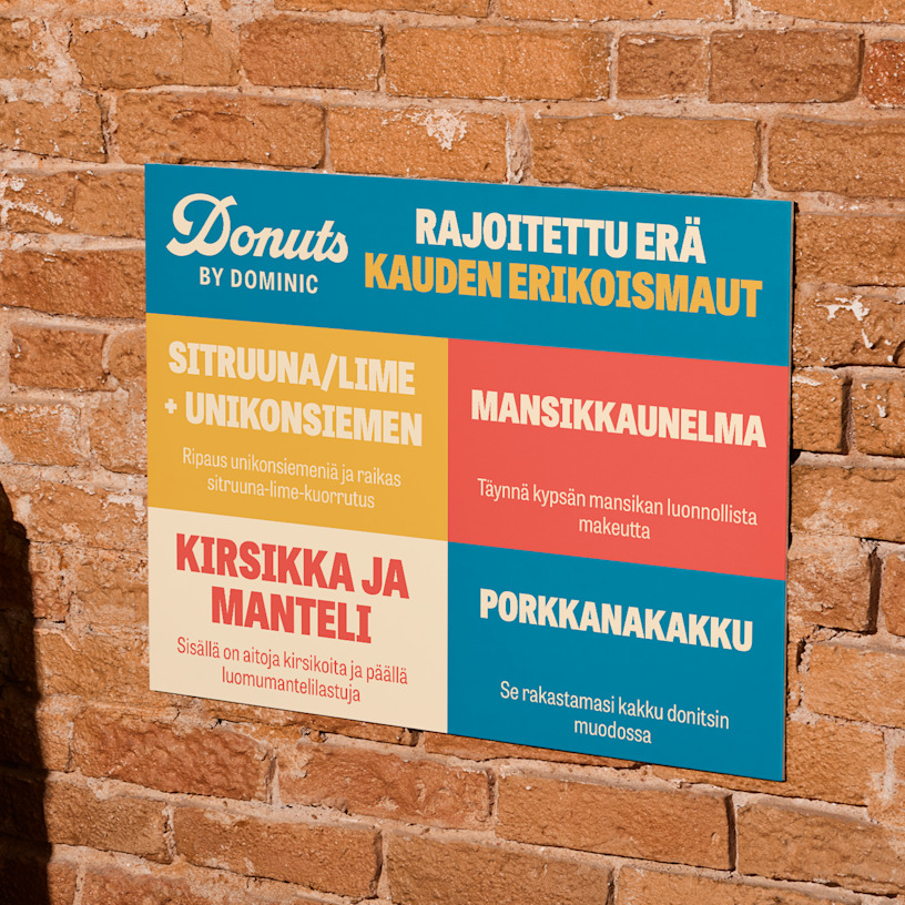 Esimerkki 4 valitusta tuotteesta