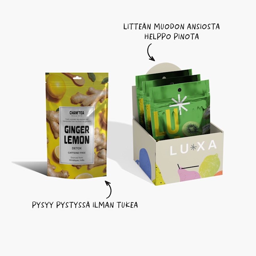 Esimerkki 7 valitusta tuotteesta