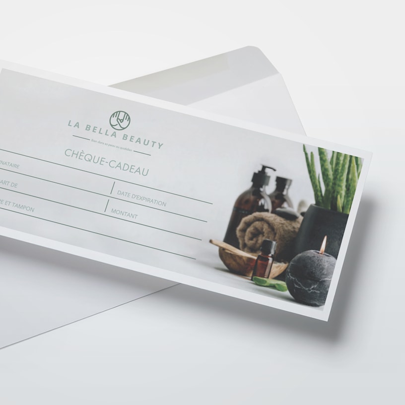 Cartes cadeaux personnalisées