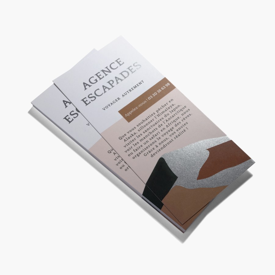 cartons d’information bleu foncé pour l’immobilier