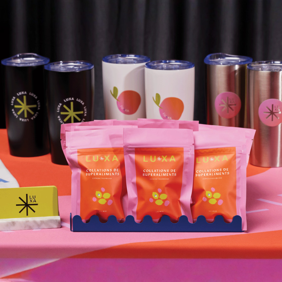 Des pochettes plates pour des bouchées saines au citron et à la framboise.