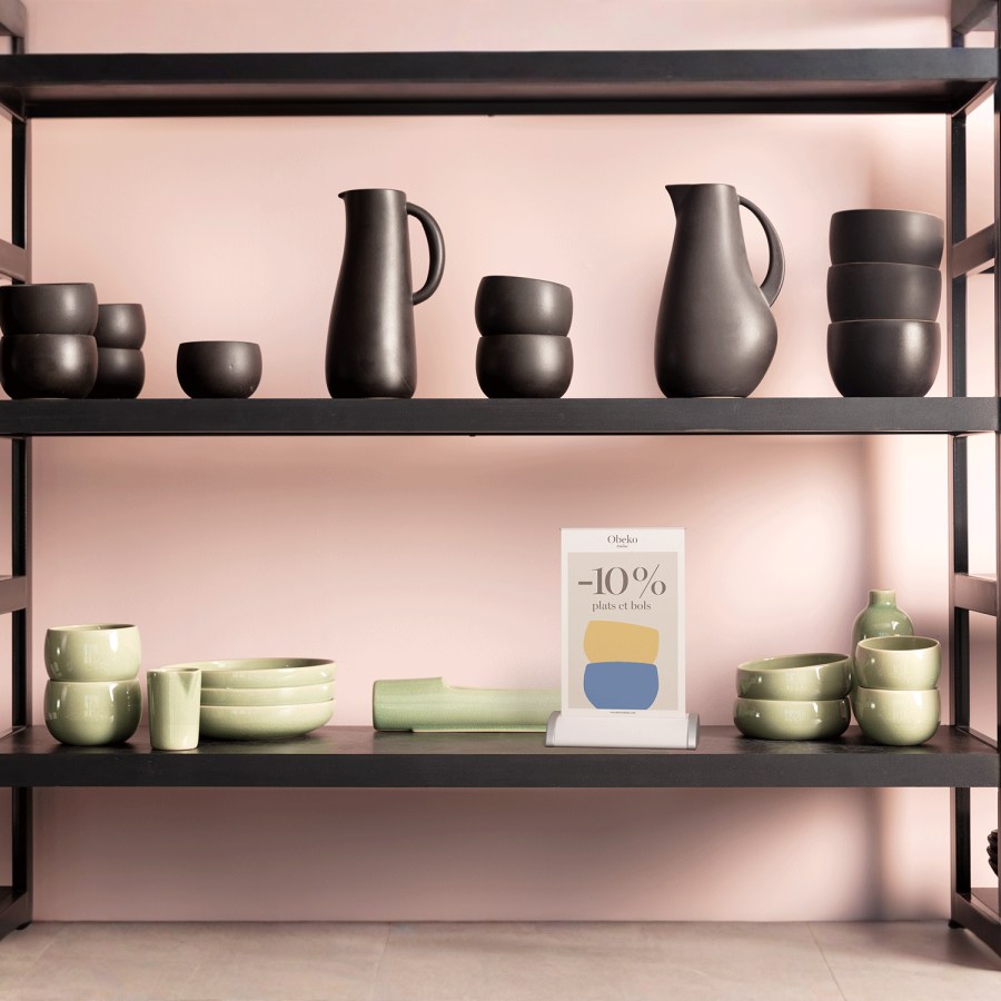 banderoles de comptoir rétractables pour restaurants