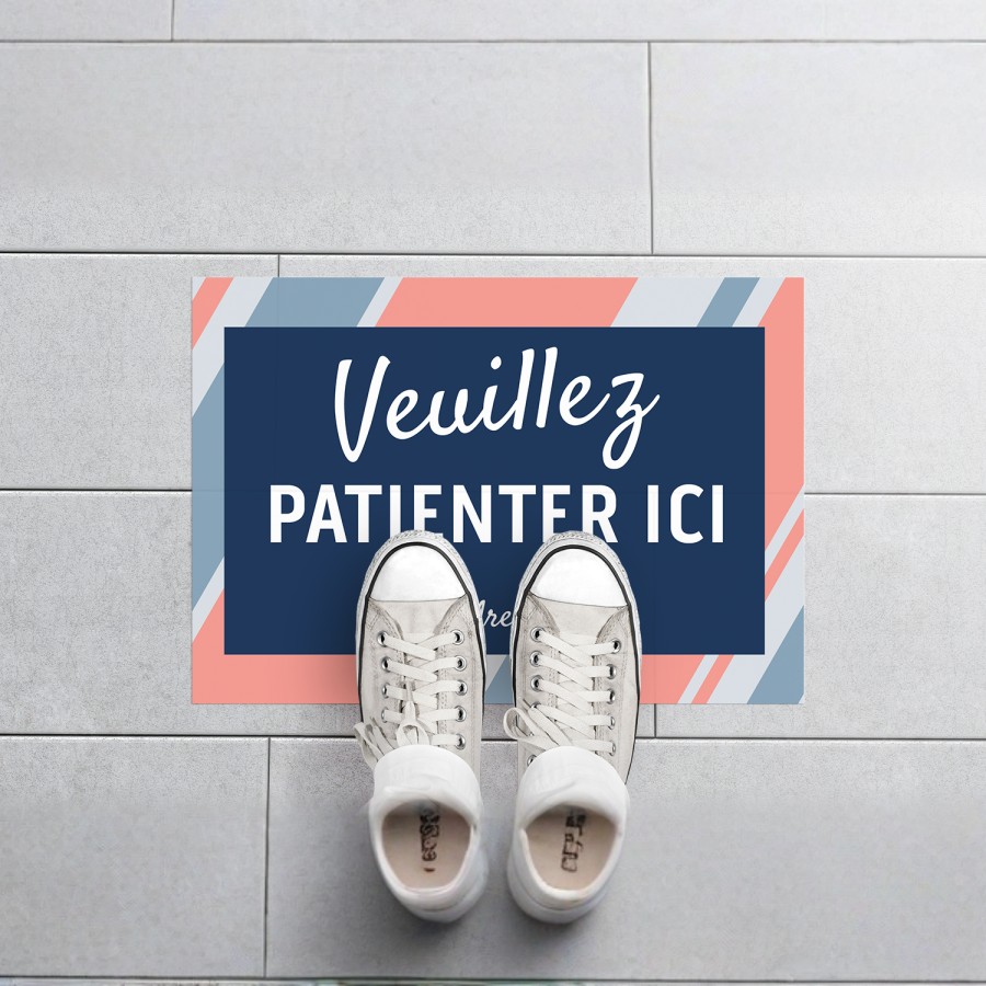 autocollants amovibles de plancher