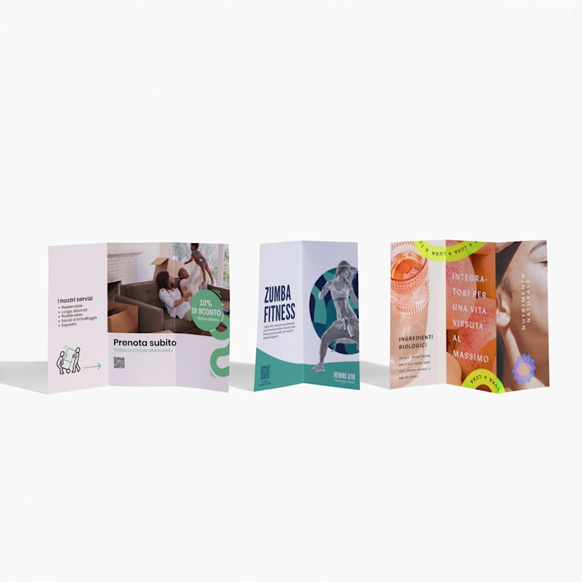 Dépliant pieghevoli