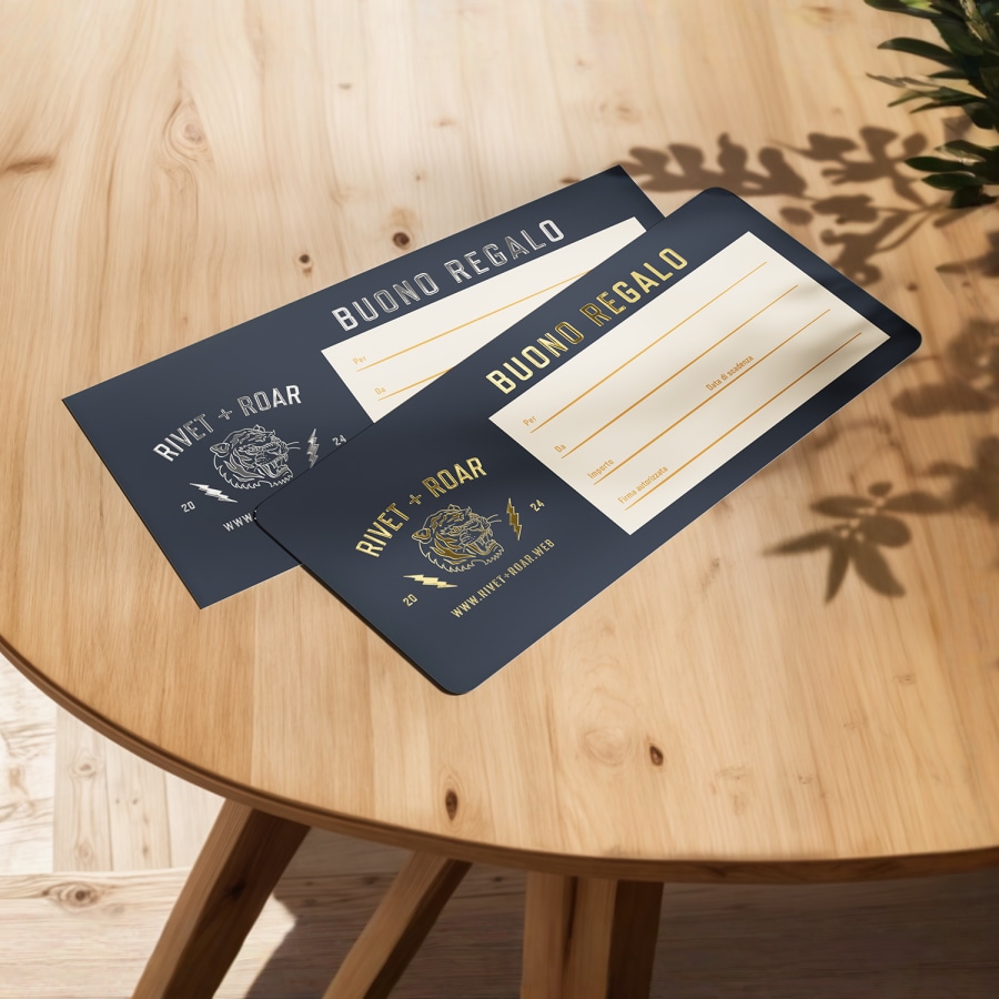 Buoni regalo personalizzati