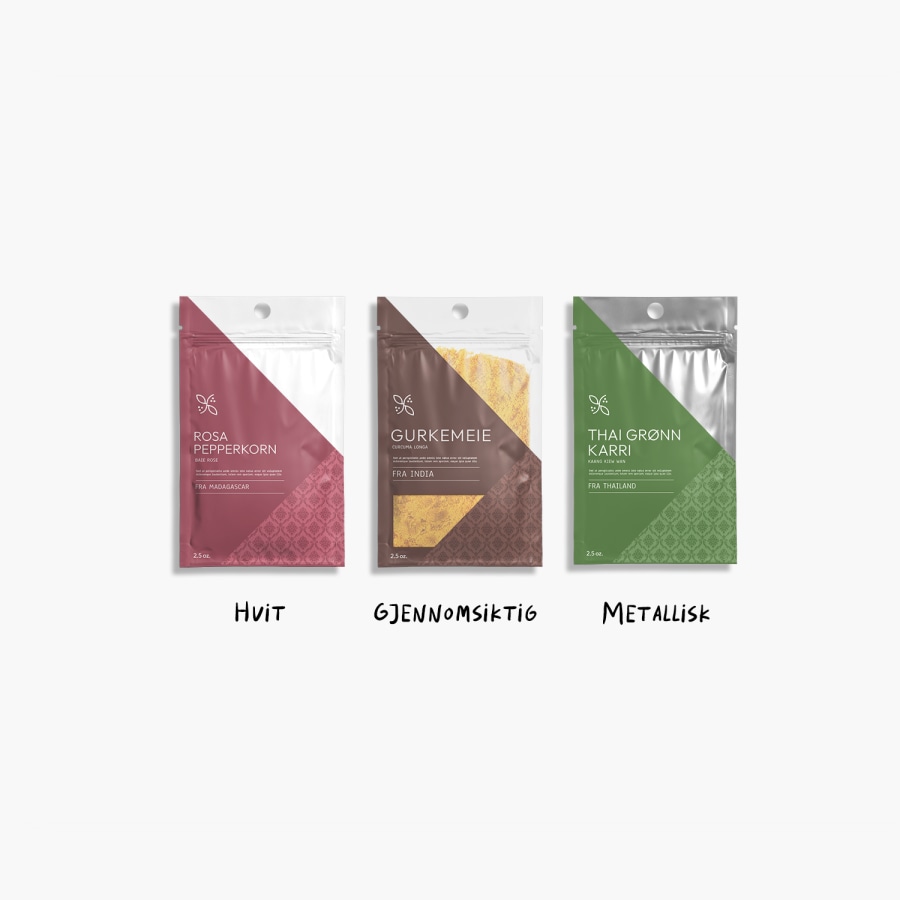 Eksempel 8 for valgte produkt