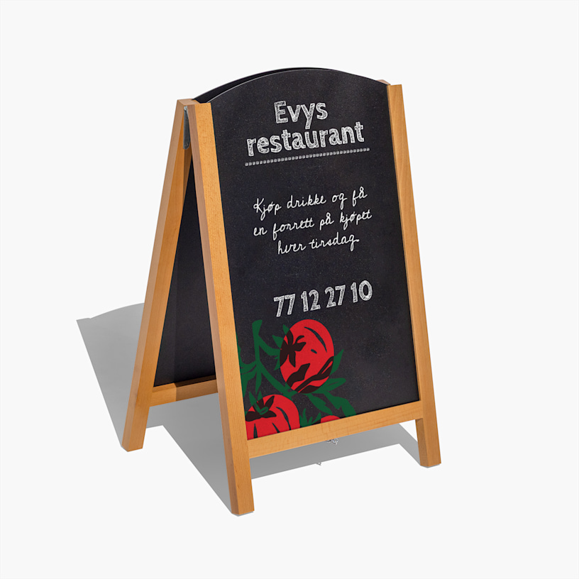 Eksempel 1 for valgte produkt