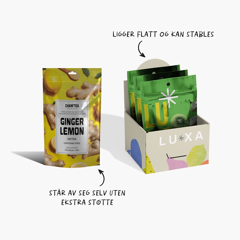 Eksempel 8 for valgte produkt