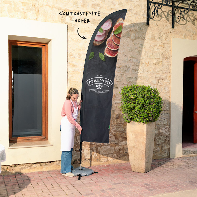 Kontrastfylte farger 