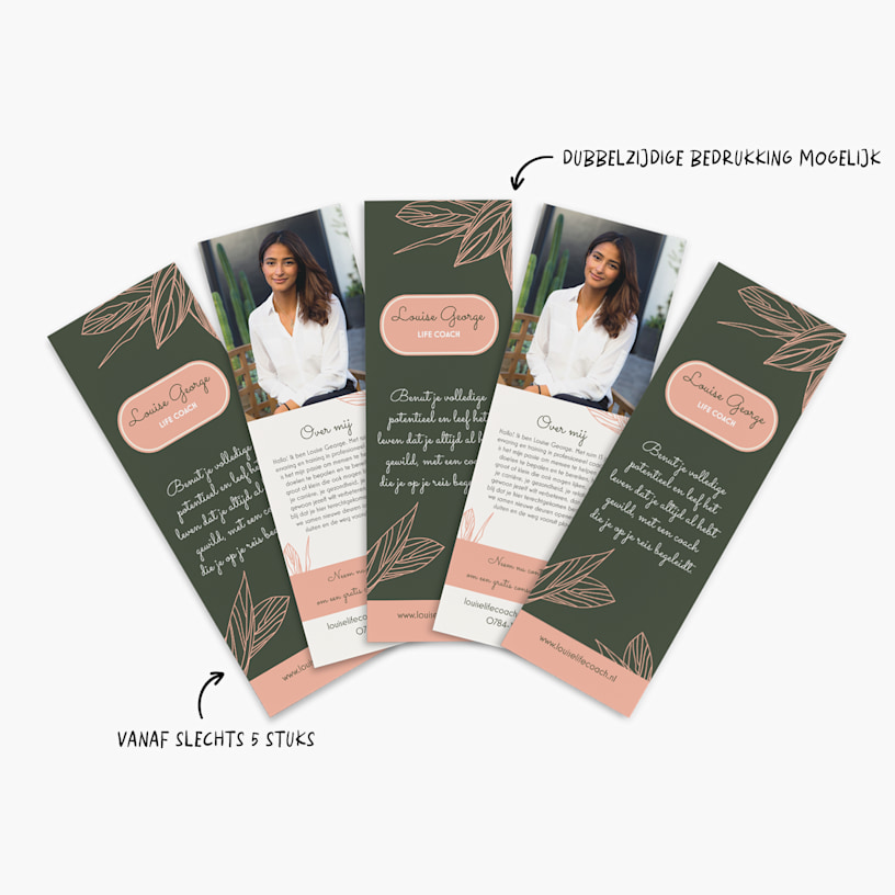 Bedrukte boekenleggers