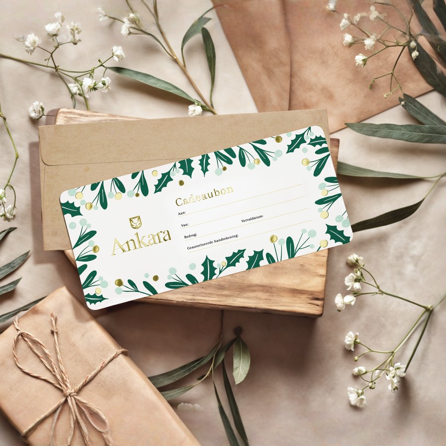 Gepersonaliseerde cadeaukaarten