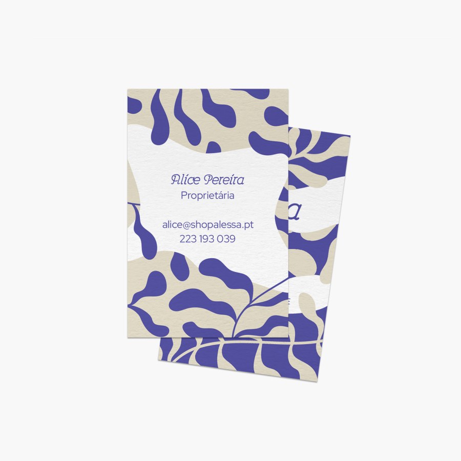 Cartões de visita personalizados