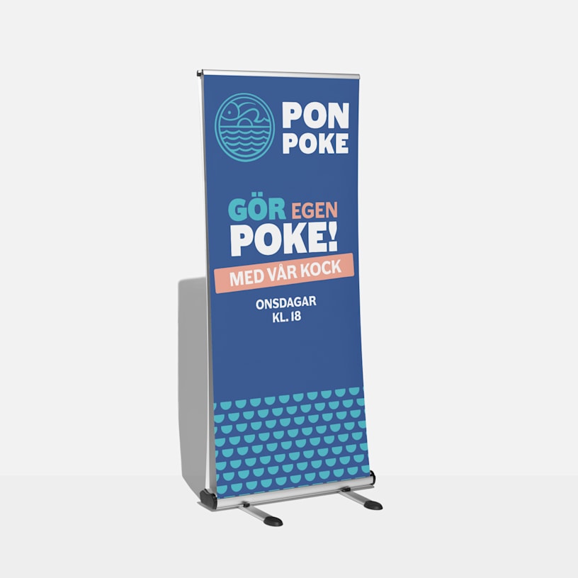 Roll-up för utomhusbruk