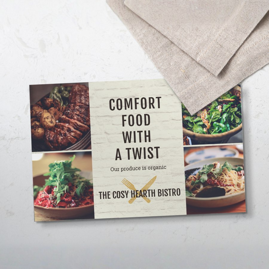 custom printed placemats